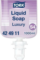 Tork Folyékony szappan, 1 l, S4 rendszer, TORK "Luxury", lila (KHH797) - bestoffice