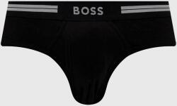 Boss pamut alsónadrág fekete - fekete XL