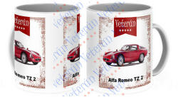 Veterán autós bögre - Alfa Rome TZ 2 (348103)