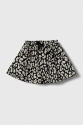 Benetton gyerek szoknya fekete, mini, harang alakú - fekete 82 - answear - 8 890 Ft