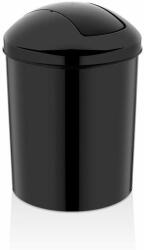 Horeca Trading Distribution Cos de gunoi cu capac batant, R-3526 negru, 16L Cos de gunoi