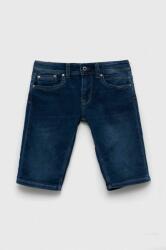 Pepe Jeans gyerek farmer rövidnadrág PJL BJ Denim állítható derekú - kék 176 - answear - 11 985 Ft