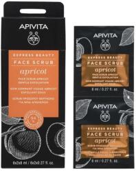 APIVITA Scrub cu caise pentru față - Apivita Express Beauty Face Scrub Apricot 2 x 8 ml