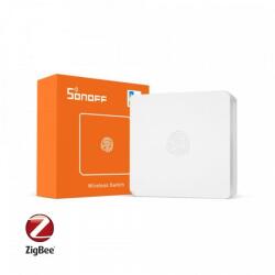 SONOFF Comutator inteligent wireless Sonoff, Protocol ZigBee, Control aplicatie (Alb) (SNZB-01)