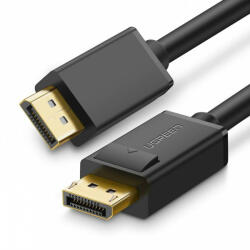 UGREEN DP102 DisplayPort-DisplayPort kábel , 4K, 3D, 1m (fekete) (10244) - scom