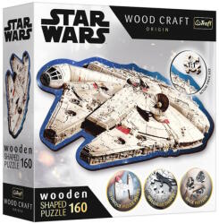 Trefl Wood Craft - Star Wars - Millenium Falcon 160 db-os (20189)
