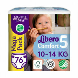 Libero Comfort pelenka MegaPack (5-ös) 10 - 14 kg (76 db/cs)