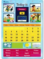 Learning Resources Calendar educativ magnetic (LER0504) - orasuljucariilor