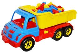 ROBENTOYS Camion plastic 60 cm + 80 cuburi - ROBENTOYS (16011)