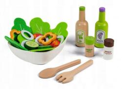 ECOTOYS Set legume pentru salata cu bol Ecotoys (edi4303)