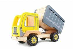 Eco Toys Masinuta tip basculanta din lemn pentru copii Ecotoys 2455 (EDI2455)