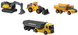 Majorette Set Majorette Volvo camion cu remorca, camion basculant, buldozer si excavator (S212057287) - orasuljucariilor