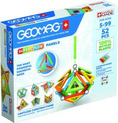 Geomag set magnetic 52 piese Supercolor Panels Recycled 52, 378 Jucarii de constructii magnetice