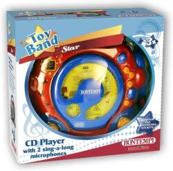 Bontempi CD PLAYER PORTABIL CU 2 MICROFOANE SI ADAPTOR (BonSD-9970.2) - orasuljucariilor