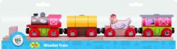 Bigjigs Toys Trenuletul fermei vesele (BJT466) - orasuljucariilor