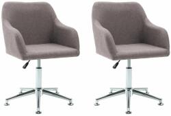 vidaXL 2 buc gri 283488