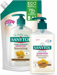 Sanytol Duopack Fertőtlenítő szappan tápláló 250 ml + utántöltő 500 ml