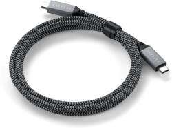 Satechi USB-C - USB-C kábel 100W 0, 8m - szürke