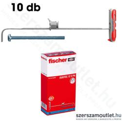 Fischer DUOTEC 12 S PH M Műanyag billenőhorog | D-fejű csavarral [10db/doboz] (542797) (542797FIS)