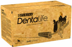 Dentalife Dentalife -50% la al II-lea pachet! 2 x Purina Daily Oral Care snackuri - 84 sticksuri (28 69 g) pentru câini medii