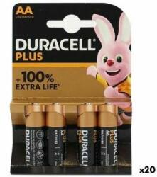 Duracell Baterii Alcaline DURACELL Plus Extra LR06 1, 5 V (20 Unități) Baterii de unica folosinta