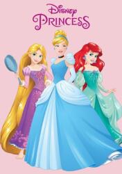 Faro Disney Princess, Ariel, Cinderella & Rapunzel, patura din fleece, 100x140 cm Lenjerii de pat bebelusi‎, patura bebelusi