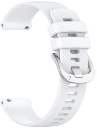 Samsung Galaxy Watch5 40mm szilikon óraszíj, fehér