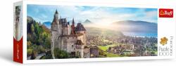 Trefl Panoráma puzzle - Menthon kastély, Franciaország 1000 db-os (29055)