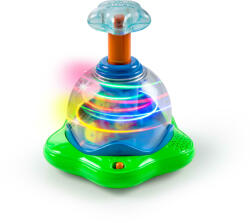 Bright Starts Lumina muzicală de jucărie Press & Glow Spinner 6m + (AGS10042-2)