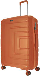 BONTOUR Charm narancssárga 4 kerekű nagy bőrönd (130843-SunsetGold)