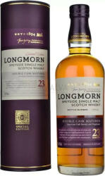 Longmorn 23 Years Old Double Cask Matured 48% 0, 7 l
