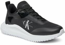 Calvin Klein Sneakers Calvin Klein Jeans Eva Runner Low Lace Mix Ml Wn YW0YW01442 Black/Bright White 0GM