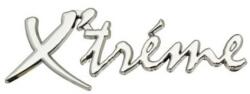 AVEX Emblema auto metalica, autoadeziva, model "X’TREME", finisaj Crom, dimensiune, 15 x 3 cm (AVX-T061023-23)