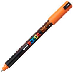 uni Marker UNI PC-1MR Posca 0.7 mm, varf fin metalic, orange (M487)