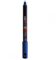 uni Marker UNI PC-1MR Posca 0.7 mm, varf fin metalic, albastru (M483)