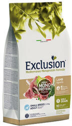 Exclusion Mediterraneo Monoprotein Noble Grain Adult Lamb Small 2kg