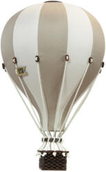 Superballoon Dekor hőlégballon - Bézs krémfehérrel M (728-20)