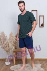 Vienetta Rövidnadrágos gombos férfi pizsama (FPI1068 M)