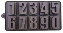 Bonbon forma, szilikon, számok, 10, 5×20, 5 cm