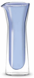 WD Lifestyle Borosilicate hőálló duplafalú üvegkancsó, 800ml, kék