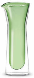 WD Lifestyle Borosilicate hőálló duplafalú üvegkancsó, 800ml, zöld