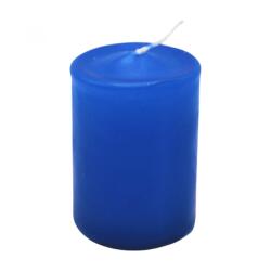 Adventi gyertya, kék színű, 40x60 mm, 4 db/csomag (3283)
