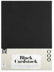 Craft Sensations Fekete karton, fotókarton, A/4, 220 g, 10 lap/cs (RMS-CR0058) - mesescuccok