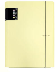 KARTON P+P Füzetbox A/4, PASTELINI, pasztell sárga (KPP-7-33119) - officetrade