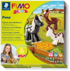 FIMO kreatív süthető gyurma készlet - 4 x 42 g, pónik