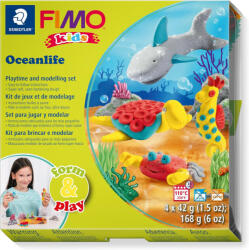 FIMO kreatív süthető gyurma készlet - 4 x 42 g, óceáni élet