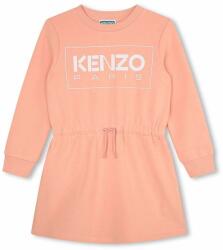 Kenzo kids gyerek ruha rózsaszín, mini, egyenes - rózsaszín 114