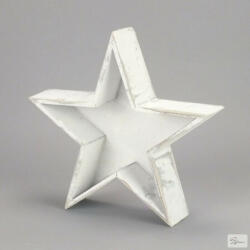 Bloomi Fa csillag tál mosott fehér (120909)