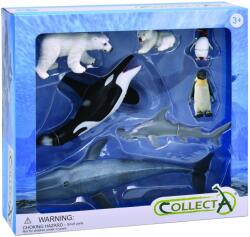 CollectA Set 7 figurine pictate manual Animale Antarctica (COL84203WB) - orasuljucariilor