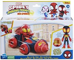Spider-Man Spidey Prietenii Extraordinari Set Masinuta Si Figurina Miles Morales (f6775_f7253)